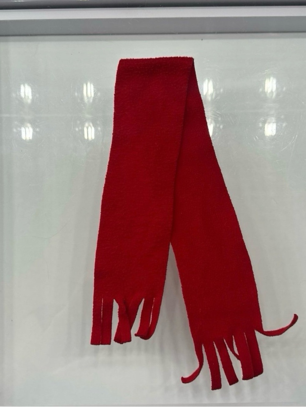 One Dog Red Scarf Outfit Item (Ready To Ship)
